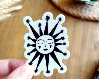 Naklejka winylowa Sun: Matowa, odporna na warunki atmosferyczne
