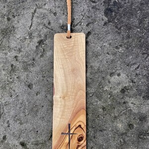 Christian Cross Olivewood Bookmark image 2