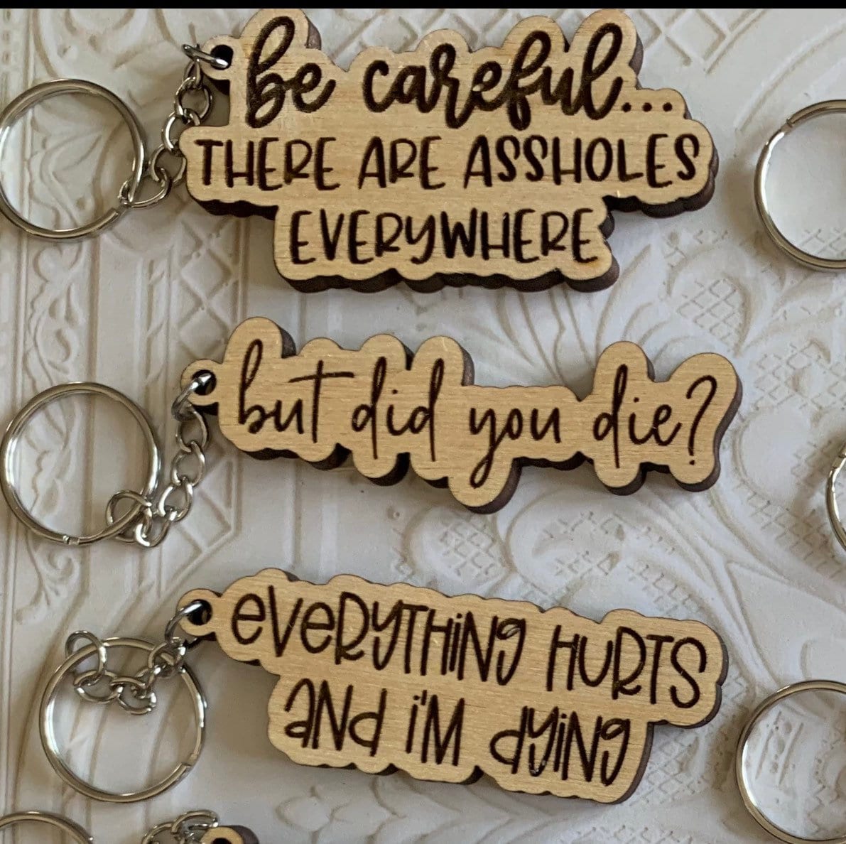 Inappropriate Keychains, Adult Humour, Snarky Keychain, Funny Keychain ...
