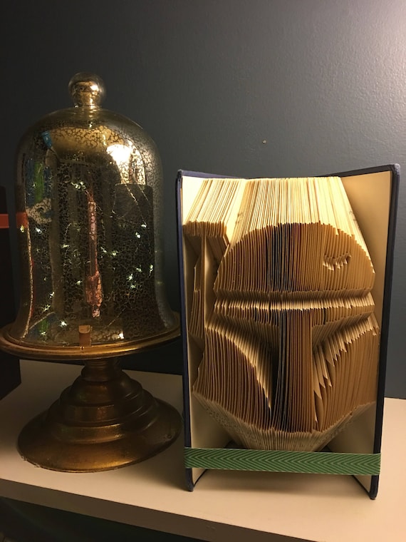 Boba Fett, Bounty Hunter - Book Folding Pattern - 247 folds - Easier than it looks! Full tutorial included - Instant Download