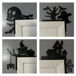 Decorazione angolare per finestre e porte di Halloween / decorazione angolare