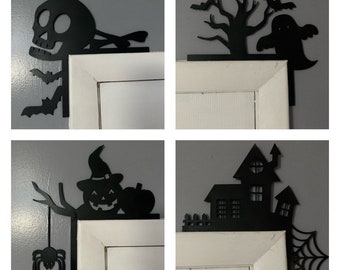 Halloween window and door corner accent / trim corner decoration