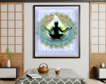 Aura Spiritual Printable Wall Art Digital Download