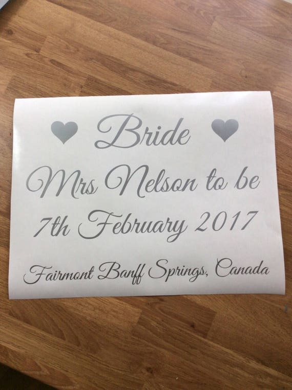 Home Furniture Diy Personalised Sticker Wedding Dress Storage
