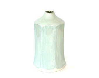 Keramik Vase - Handgeschnitzt, Handgemachte Keramik