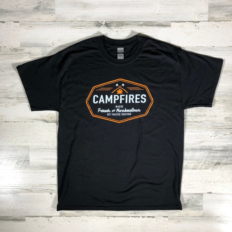 Camping shirt Funny Camping Shirts Lets Get Toasted Shirt Campfire Bay image 5