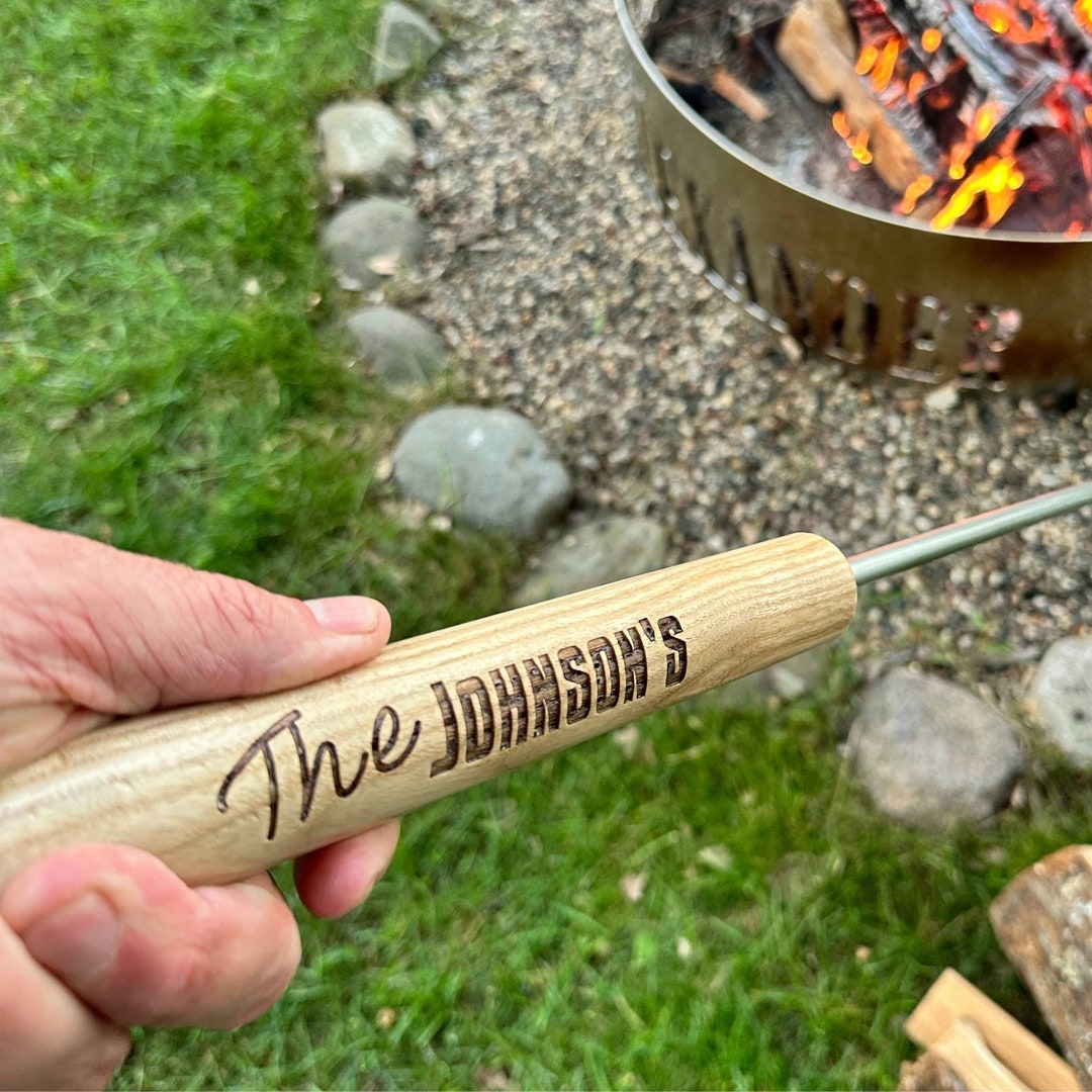 Personalized Fire Pokers Stainless Steel Custom Fire Pit Pokers Custom