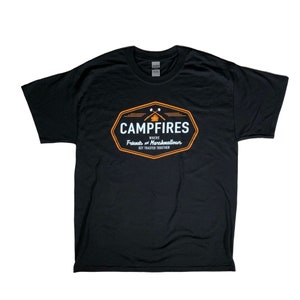 Camping shirt Funny Camping Shirts Lets Get Toasted Shirt Campfire Bay image 4