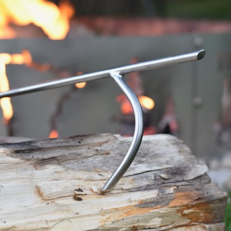 Master Of The Flames Stainless Steel Fire Poker Made In USA image 4