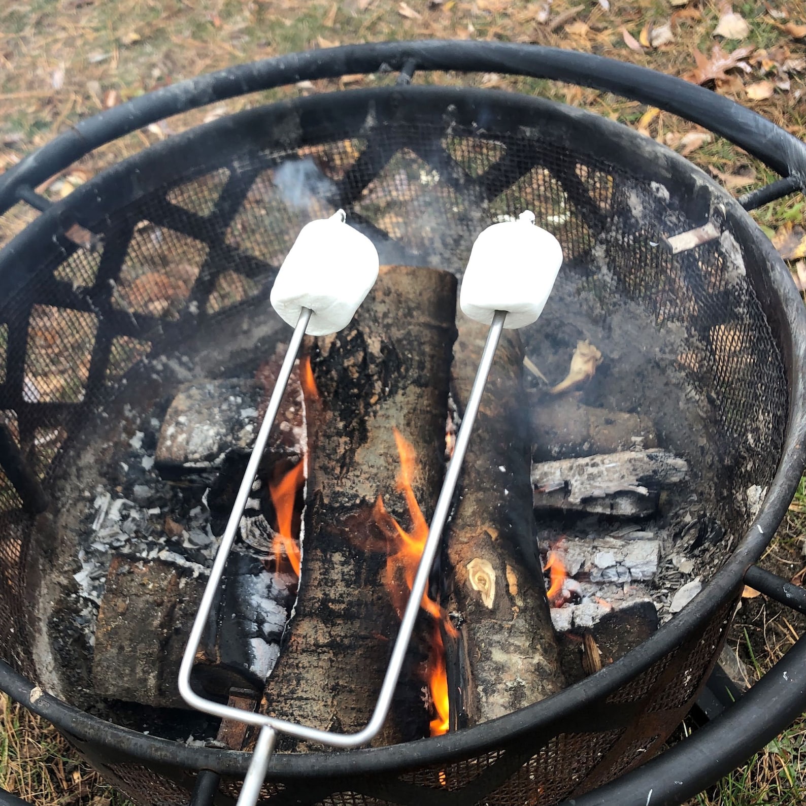 Campfire Tool Set Bonfire Tools Outdoor Fire Poker Set Etsy