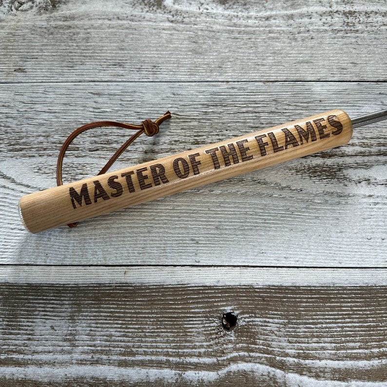 Master Of The Flames Stainless Steel Fire Poker Made In USA image 6