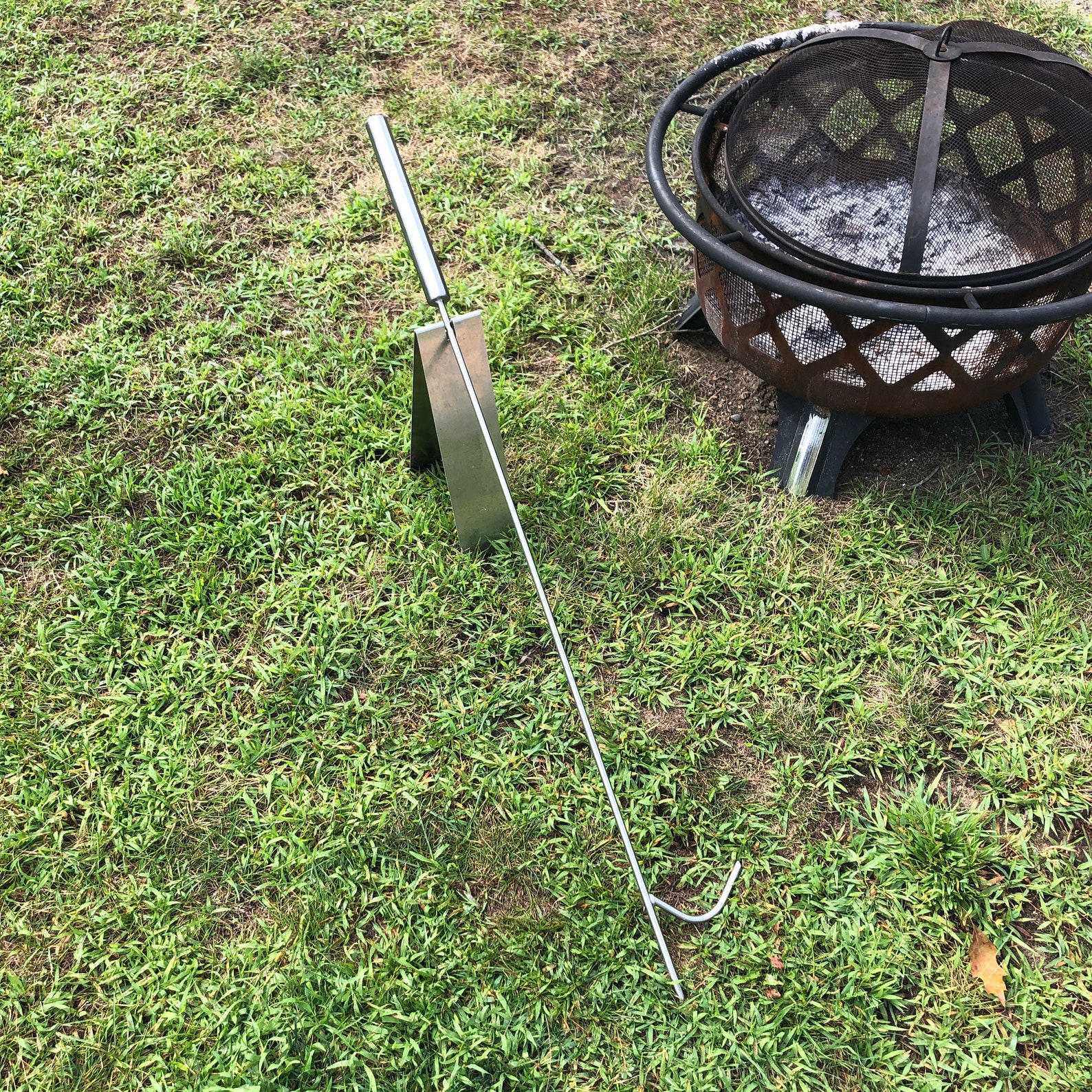 Heavy Duty Fire Poker All Stainless Steel Construction Etsy