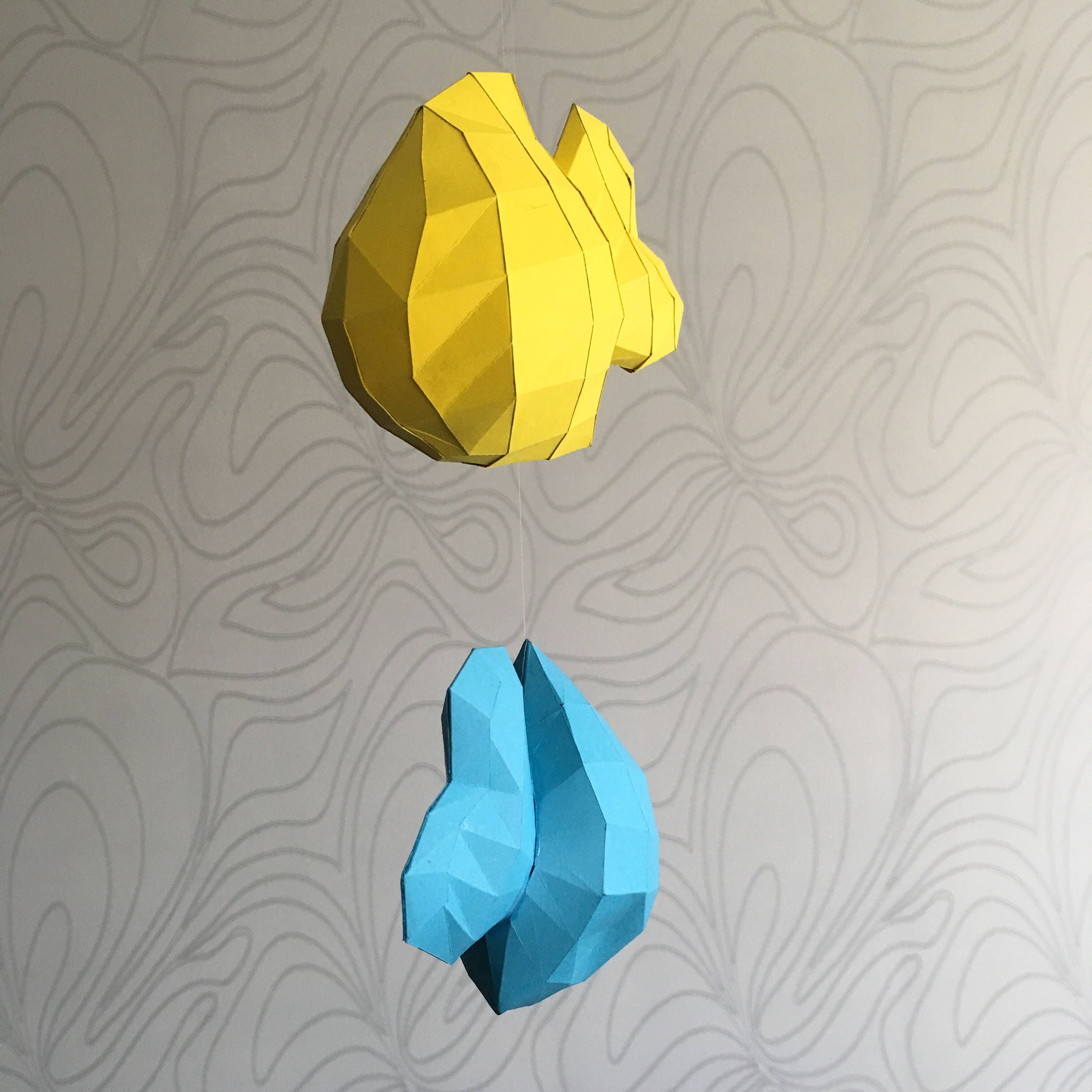 Goldfish Papercraft Papercraft Fish Paper Fish Origami Etsy Australia