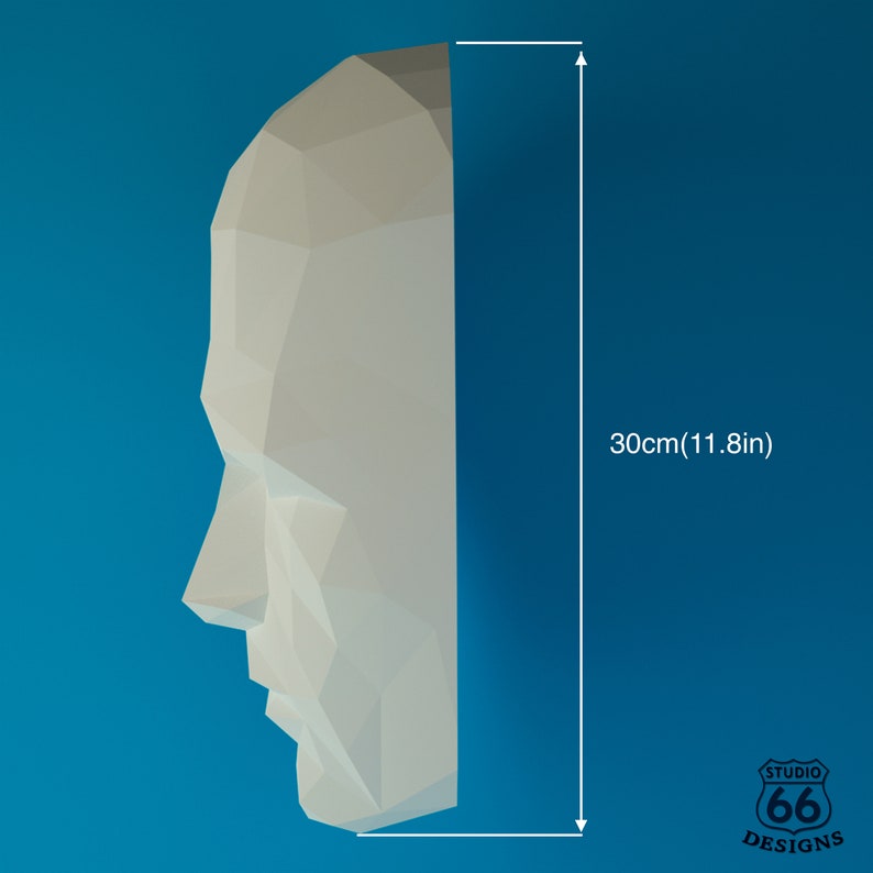 Paper Face Figure Human Face, Artist Sculpture, Papercraft Face, Human Papercraft, Face ...