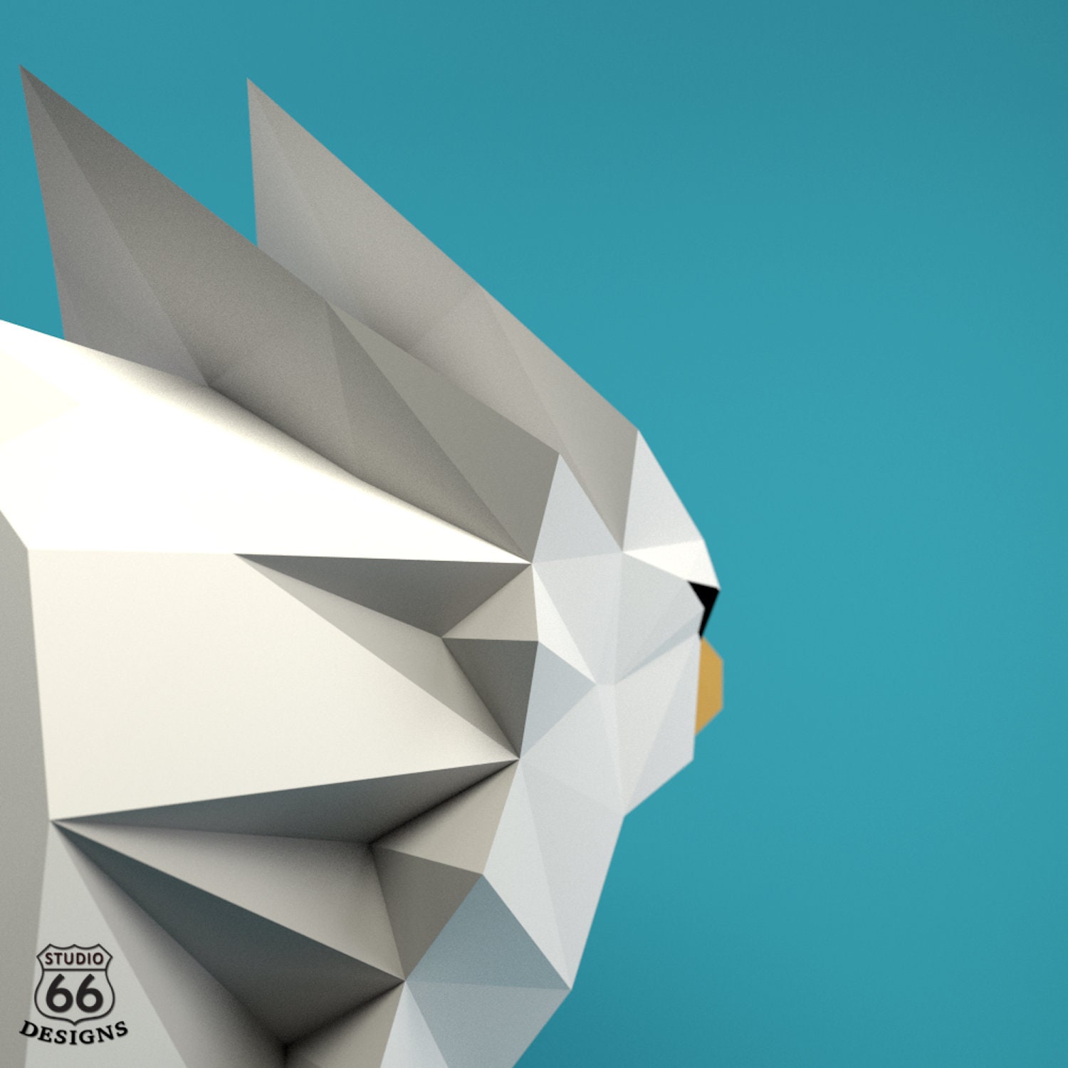 Griffin Papercraft, Fabulous Beast, Paper Griffin, Griffin Head ...