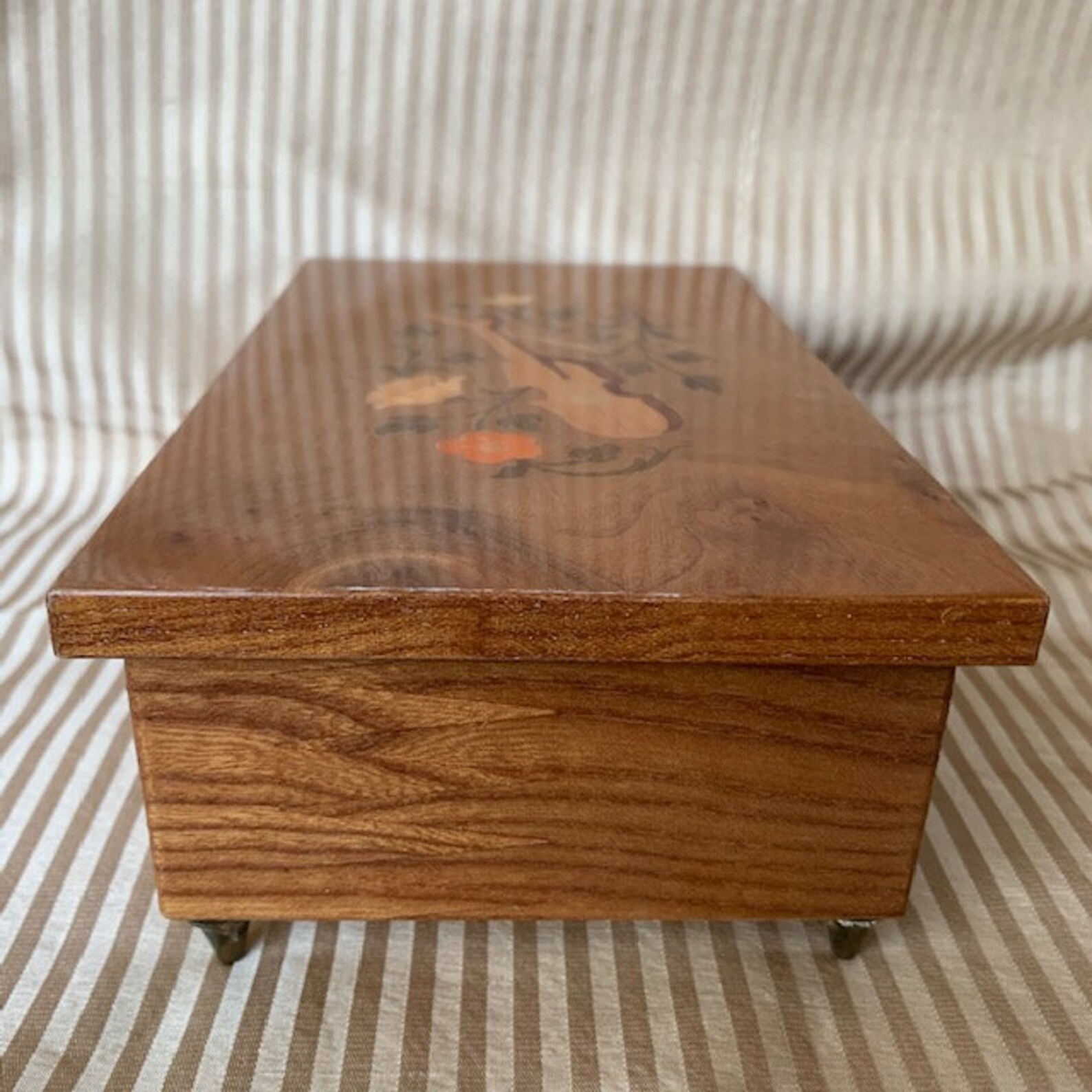 Italian Marquetry Music Box Love Story Music Box Vintage Etsy
