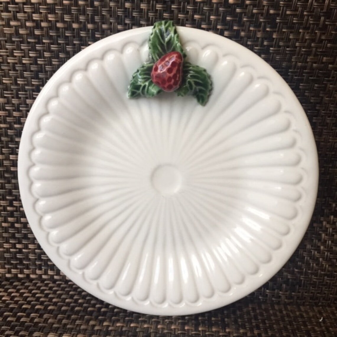 Set of 4 Kiwi Plates 21cm - Bordallo Pinheiro (Portugal) - La Maison