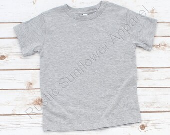 Camiseta en blanco para niños pequeños, camiseta lisa para niños pequeños, camisa Bella Canvas para niños pequeños, camiseta ultra suave para niños pequeños