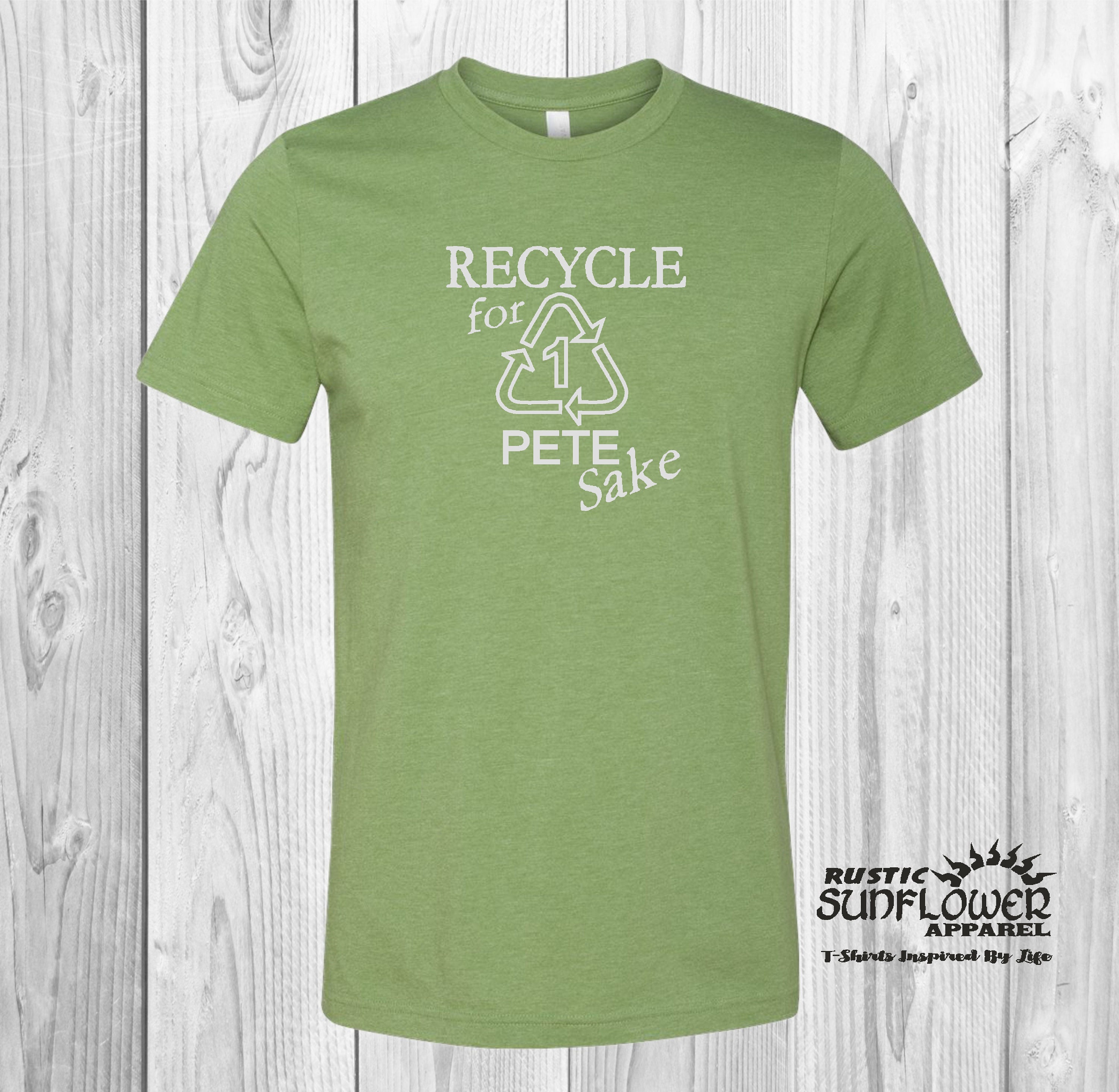 Recycle for Pete Sake TShirt Recycle TShirt Pete 1 Logo Etsy