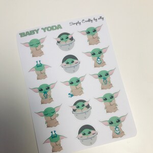 baby sticker sheet