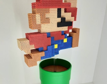 Lampe Mario Bros Estrella 3D Arcade Jeux vidéo PixelArt