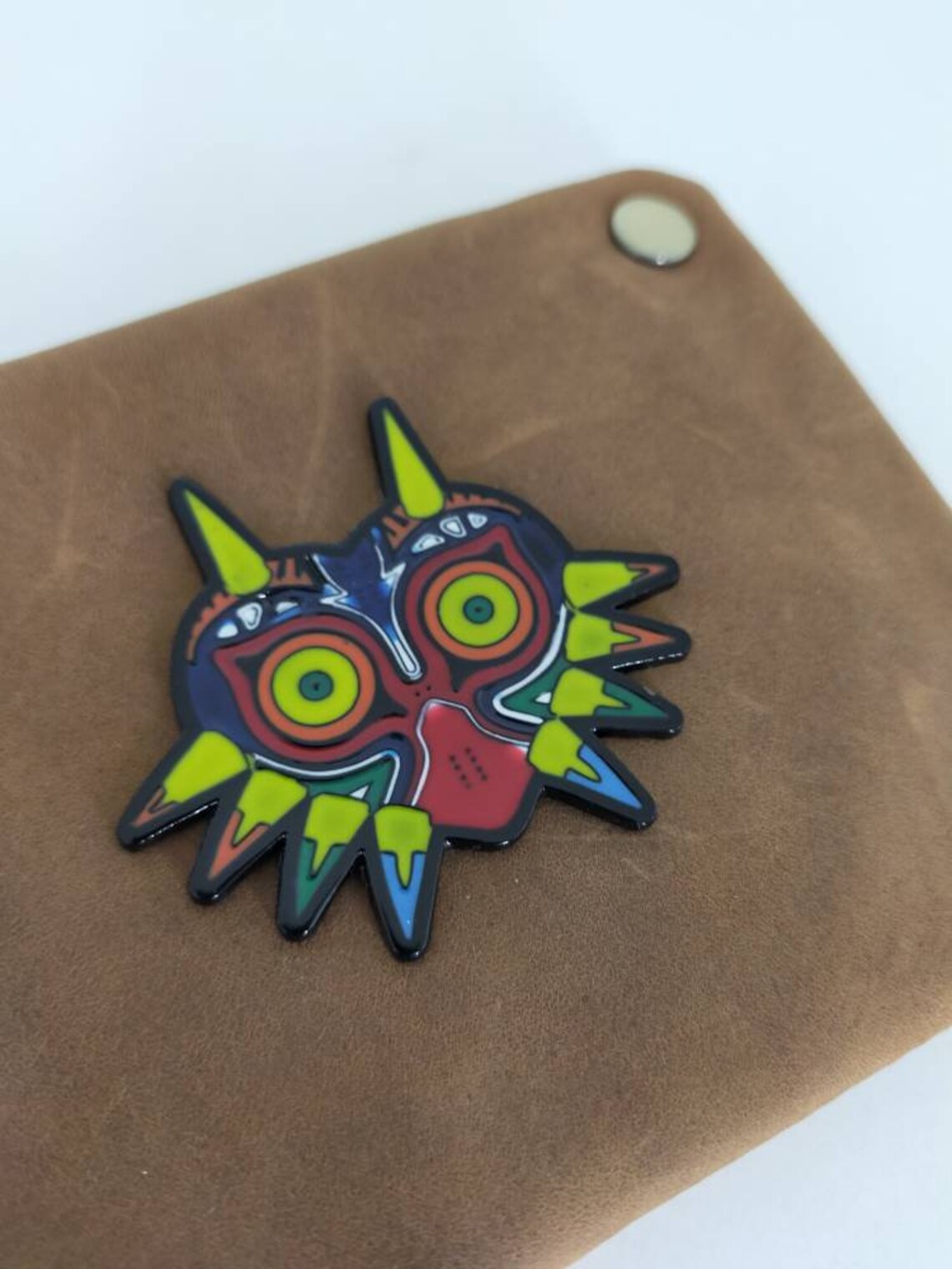 Majora's Mask Wallet Zelda Wallet Zelda Leather Wallet Etsy