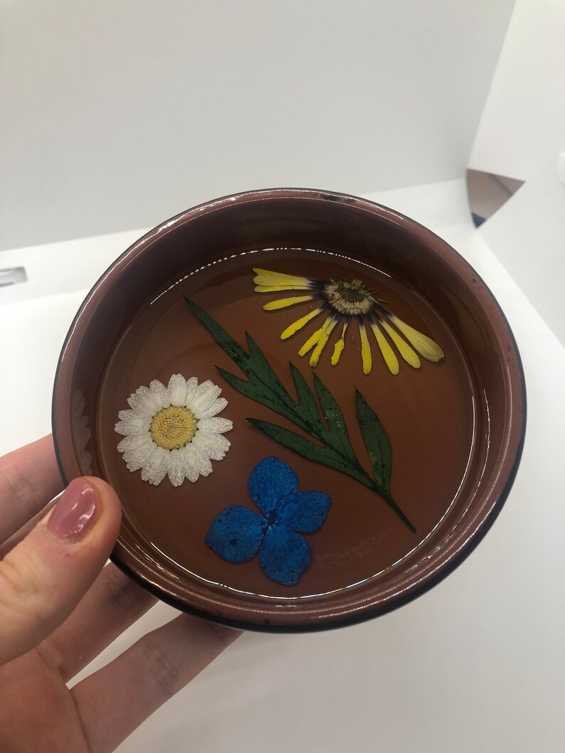 Earthy /& Floral Trinket Dish