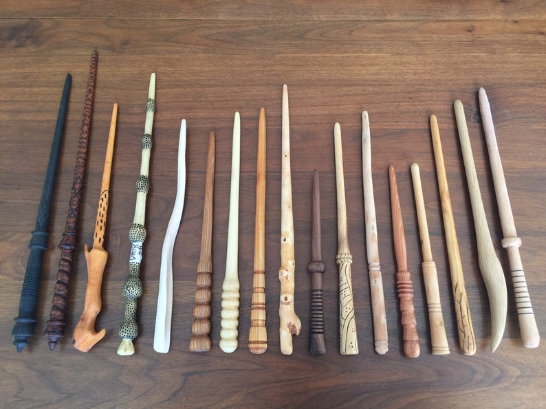 Custom Magic Wand With your Choice of Wood and Core Custom Etsy