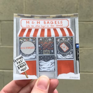 H&H Bagels Vinyl Sticker