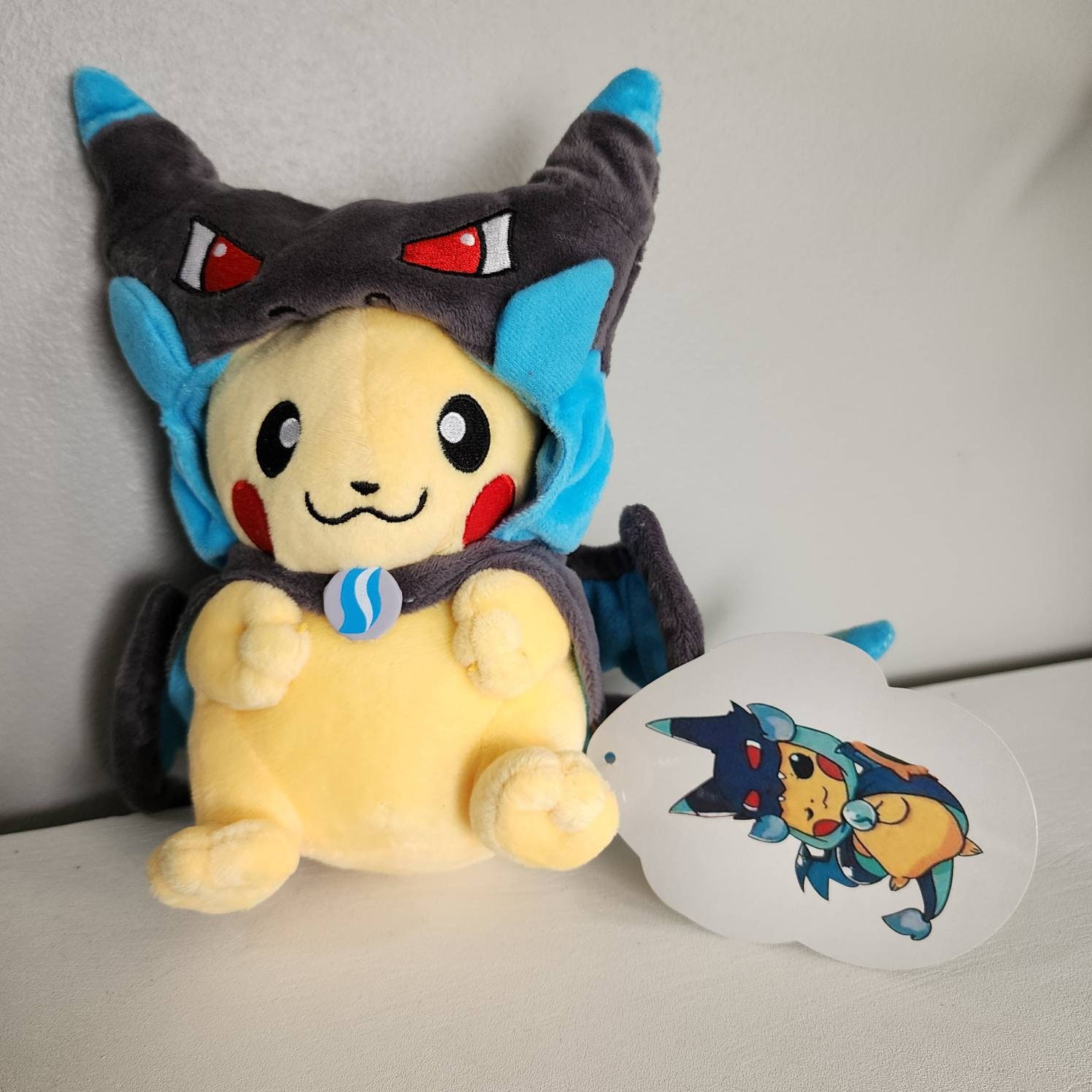 Pokemon Plush Pikachu X Charizard Adorable Plush Soft Character Toy Etsy