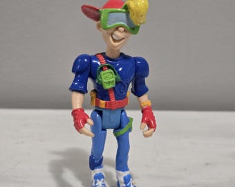 Kid Vid Gamer Boy Burger King Kids Club Action Figure Toy Vintage 1990