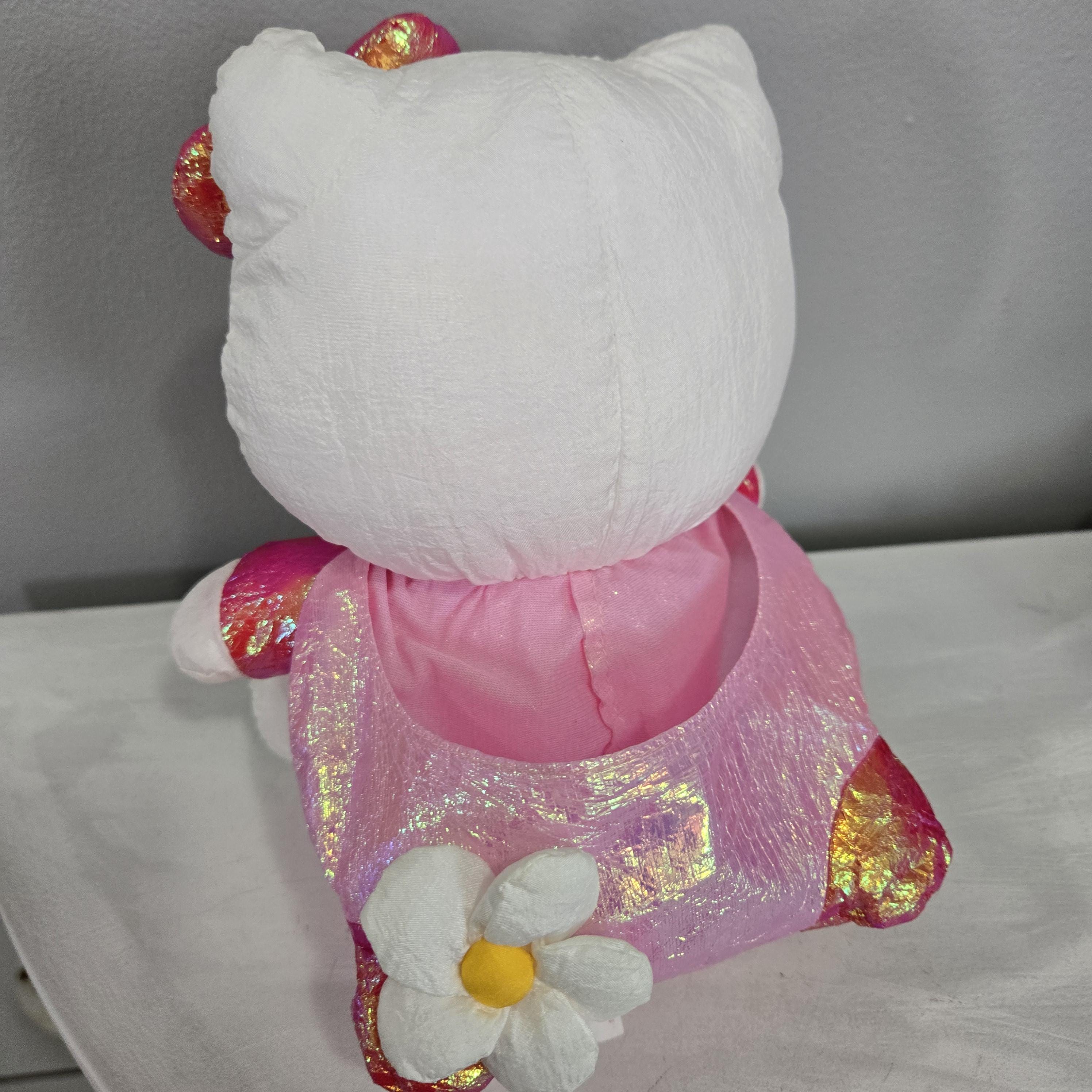 Vintage Sanrio 1998 Hello Kitty Nylon & Pink Iridescent Outfit