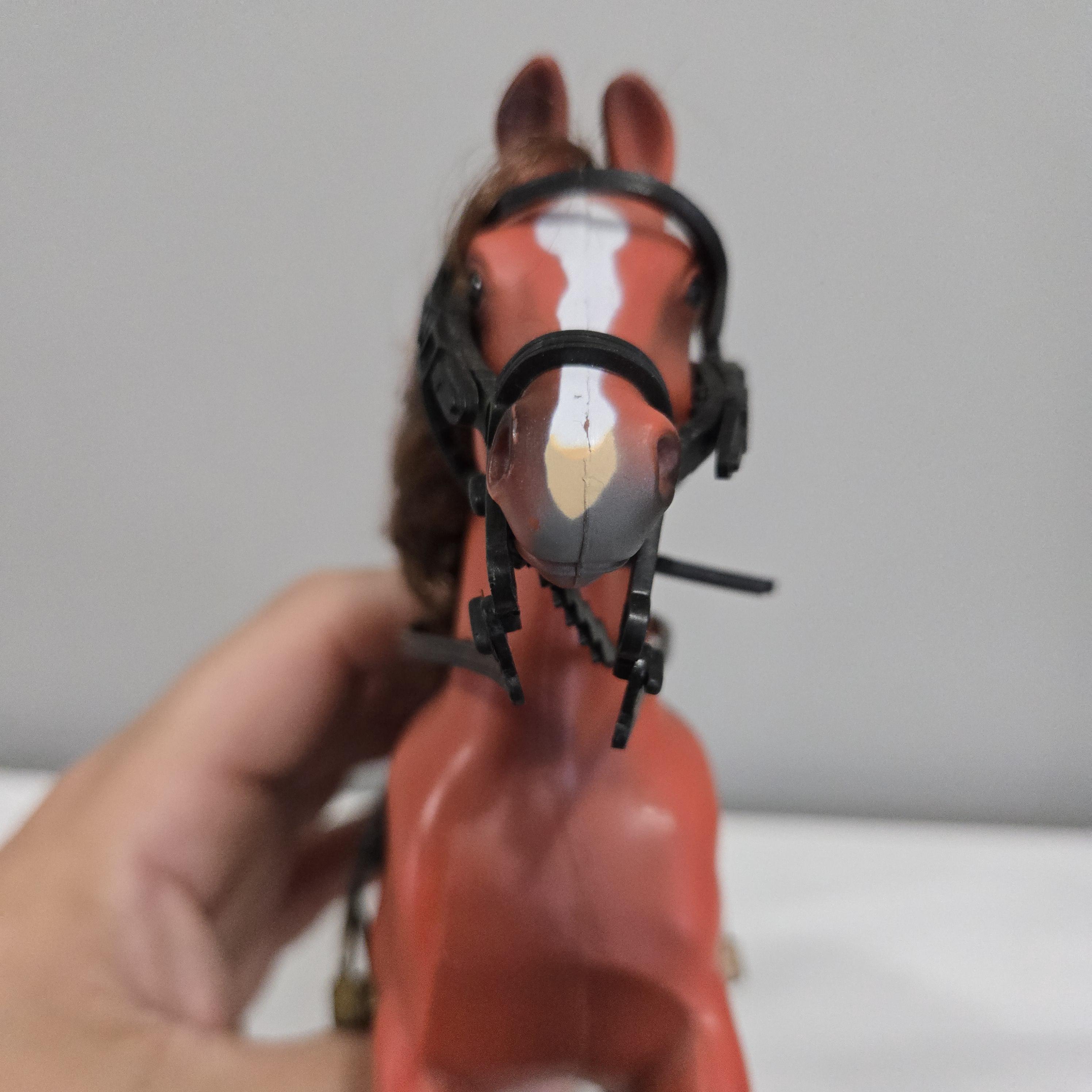 Marchon Horse Figure 1988 Grand Champion GC Brown With Saddle