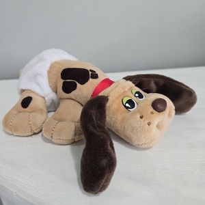 Pound Puppies Classic Retro Edition Collection 8” Puppy with Diaper