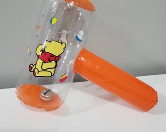 Baby Cartoon Winnie The Pooh Bear Inflatable Toy Hammer with Bell