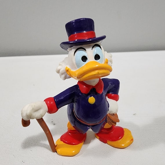 Vintage Disney Duck Tales Uncle Scrooge Mcduck Figure BULLY PVC
