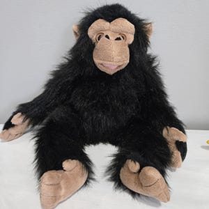 BBC Planet Earth baby chimpansee pluche knuffeldier 12" hoog