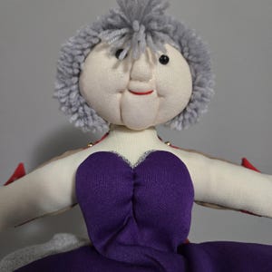 Little Mermaid Prince and Sea Witch Topsy Turvy Reversible Doll image 6