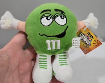 Mars M&M Candy Swarmees Plush Stuffed Toy Doll Gordo Green 1998 - Etsy