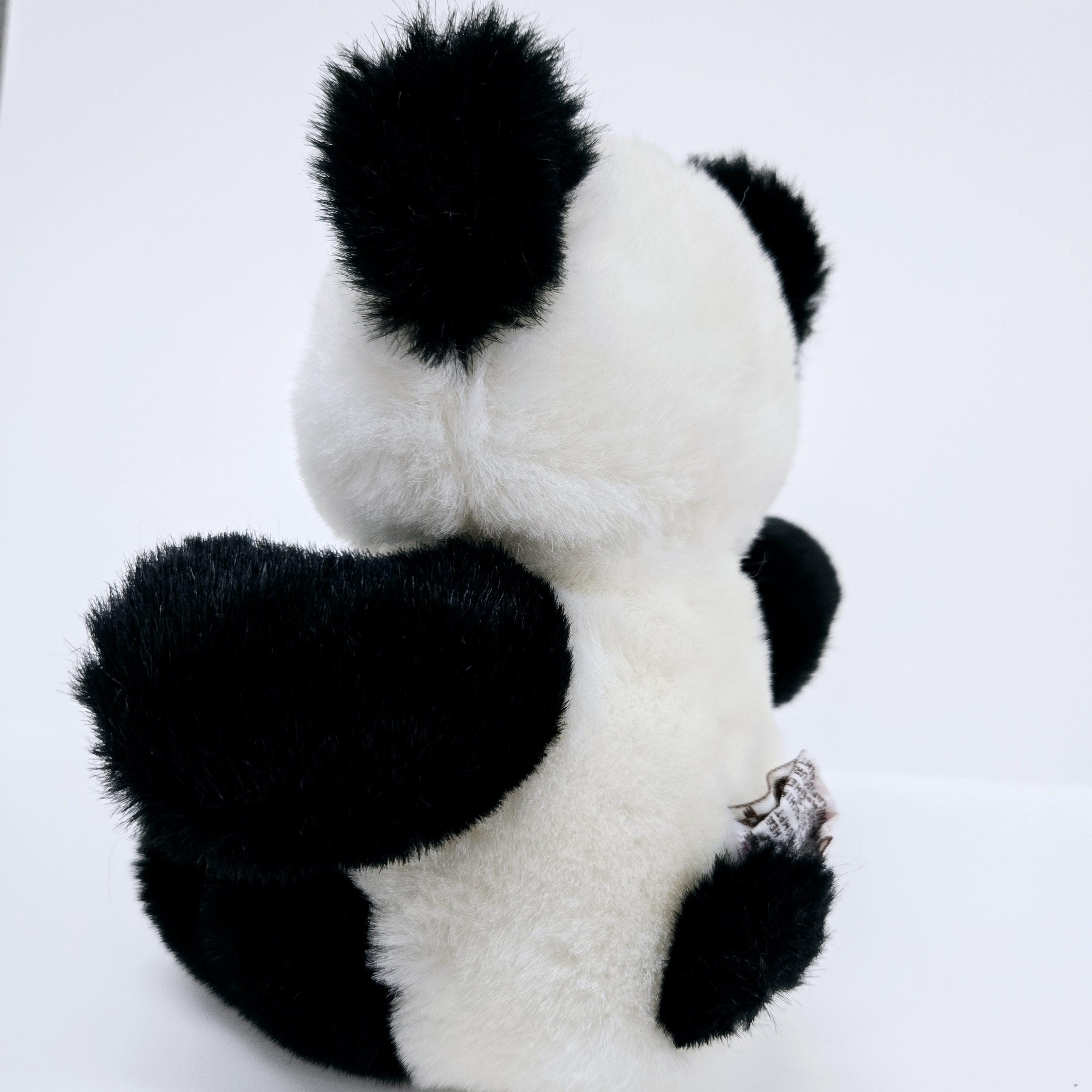 Vintage 80s GUND Panda Bear Sitting 8