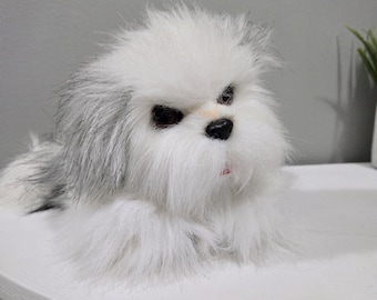 White Furreal Friends Dog Not Working Vintage FurReal Friends Dog - Main Image
