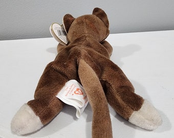 TY Beanie Baby Pounce the Cat Retired With Tags PVC Pellets