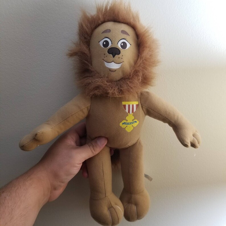 cowardly lion stuffed animal