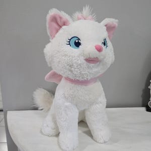 Disney Store MARIE 12&quot; Aristocats Cat Plush Toy Stuffed Animal Kitten