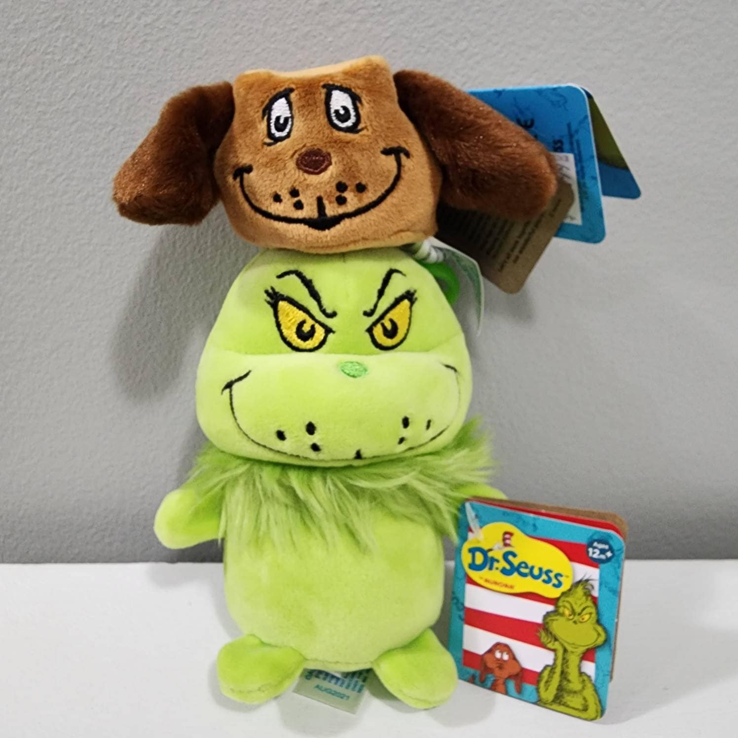 Exclusive Dr Seuss How the Grinch Stole Christmas 5 Inch Plush Bean Bag Doll With Mini Max NEW Etsy Canada