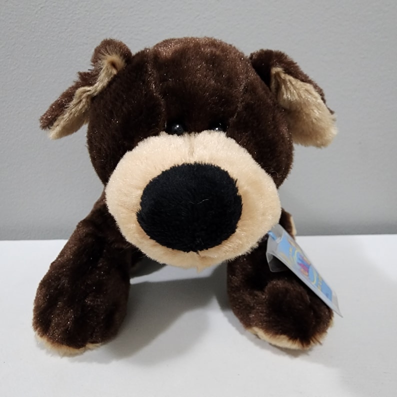 Ganz WEBKINZ Brown Mocha Pup Puppy Dog New with Unused Code Attached image 3