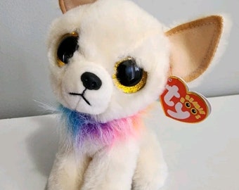Ty Beanie Boos - CHEWEY the Chihuahua Dog (6 Inch) NEW MWMTs - Plush Stuffed Toy
