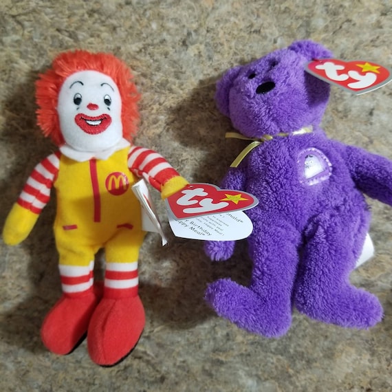 ronald mcdonald beanie baby value
