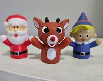 Rudolph the Red-Nosed Reindeer Verschrikkelijke sneeuwpop Bumble 6" plushie kerstvakantiespeelgoed