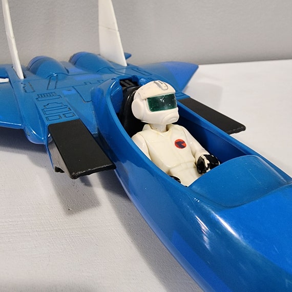 Turbo Hawk Jet Fisher Price Adventure People Toy With Pilot 1982